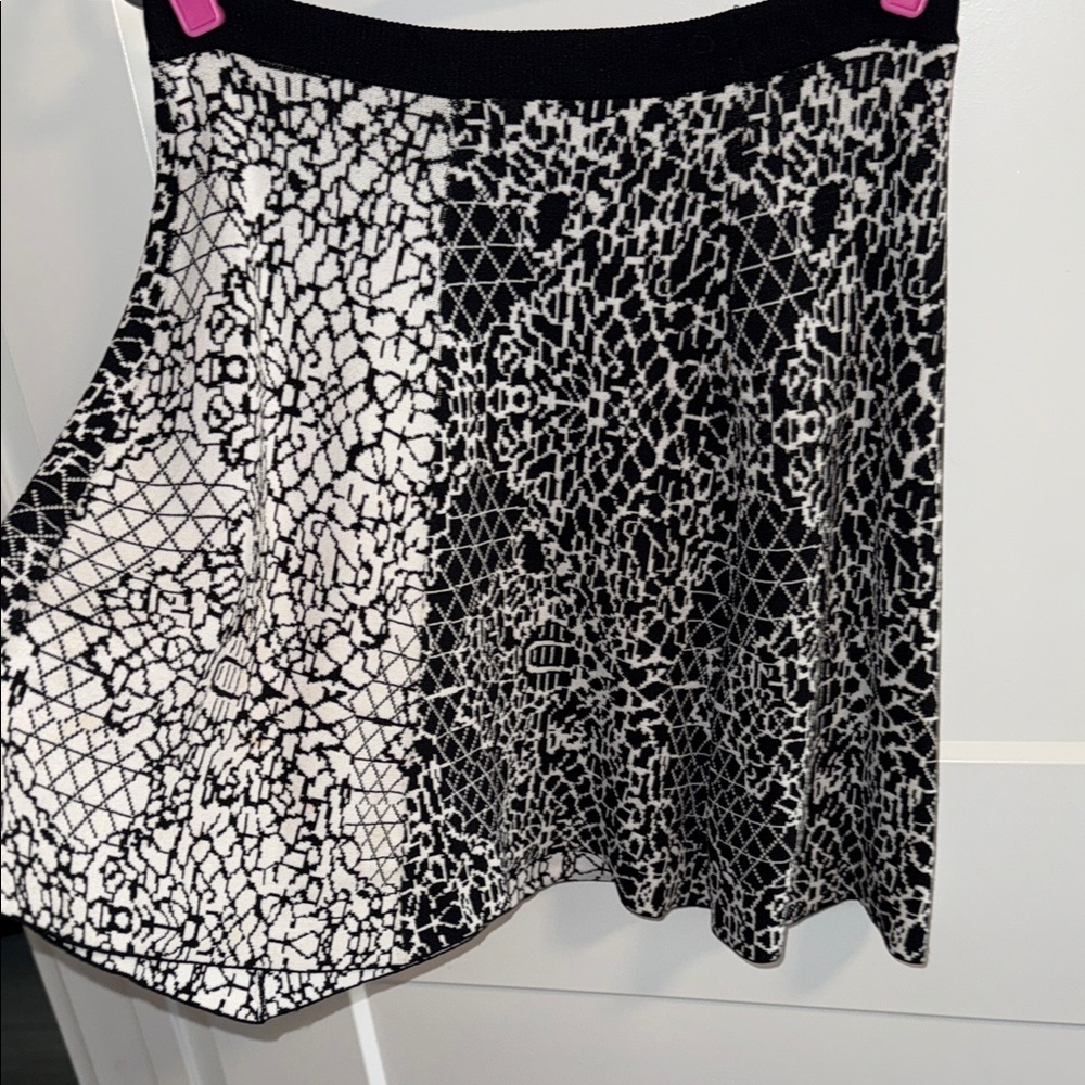 Banana Republic Black and White Circle Skirt - extra small - Picture 2 of 6